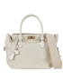 Toolbox 26 In Clemence Swift Craie White, front view